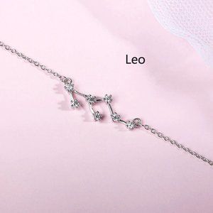 NEW Silver Zodiac Bracelets - Leo